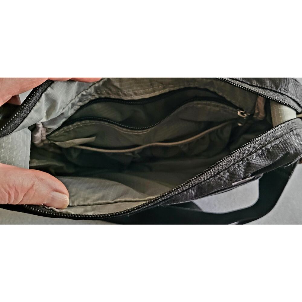 EBAGS Piazza Day Bag Crossbody Black-Everyday/Travel, Multi-pockets-Sz10X10" - Picture 6 of 9